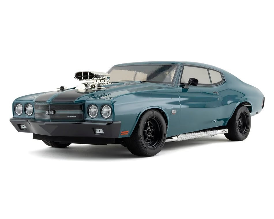 Kyosho Fazer Mk2 1970 Chevelle 1/10 Electric Brushless ReadySet (Dark Blue) (FZ02L) w/Syncro KT-231P+ Radio - - Kyosho