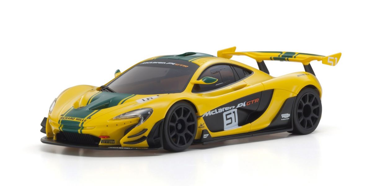Kyosho Autoscale MR04W-MM McLaren P1 GTR Body (Yellow/Green) - - Kyosho
