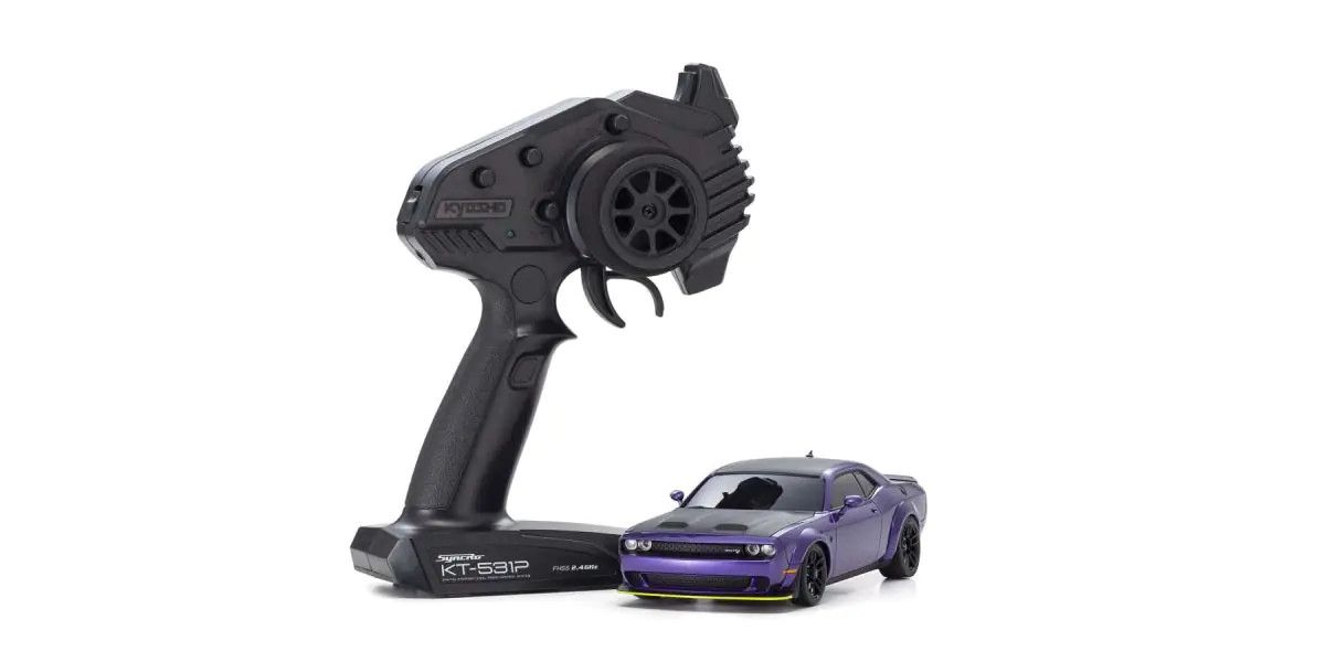 KYOSHO MINI-Z AWD DODGE CHALLENGER SRT HELLCAT REDEYE - - Kyosho