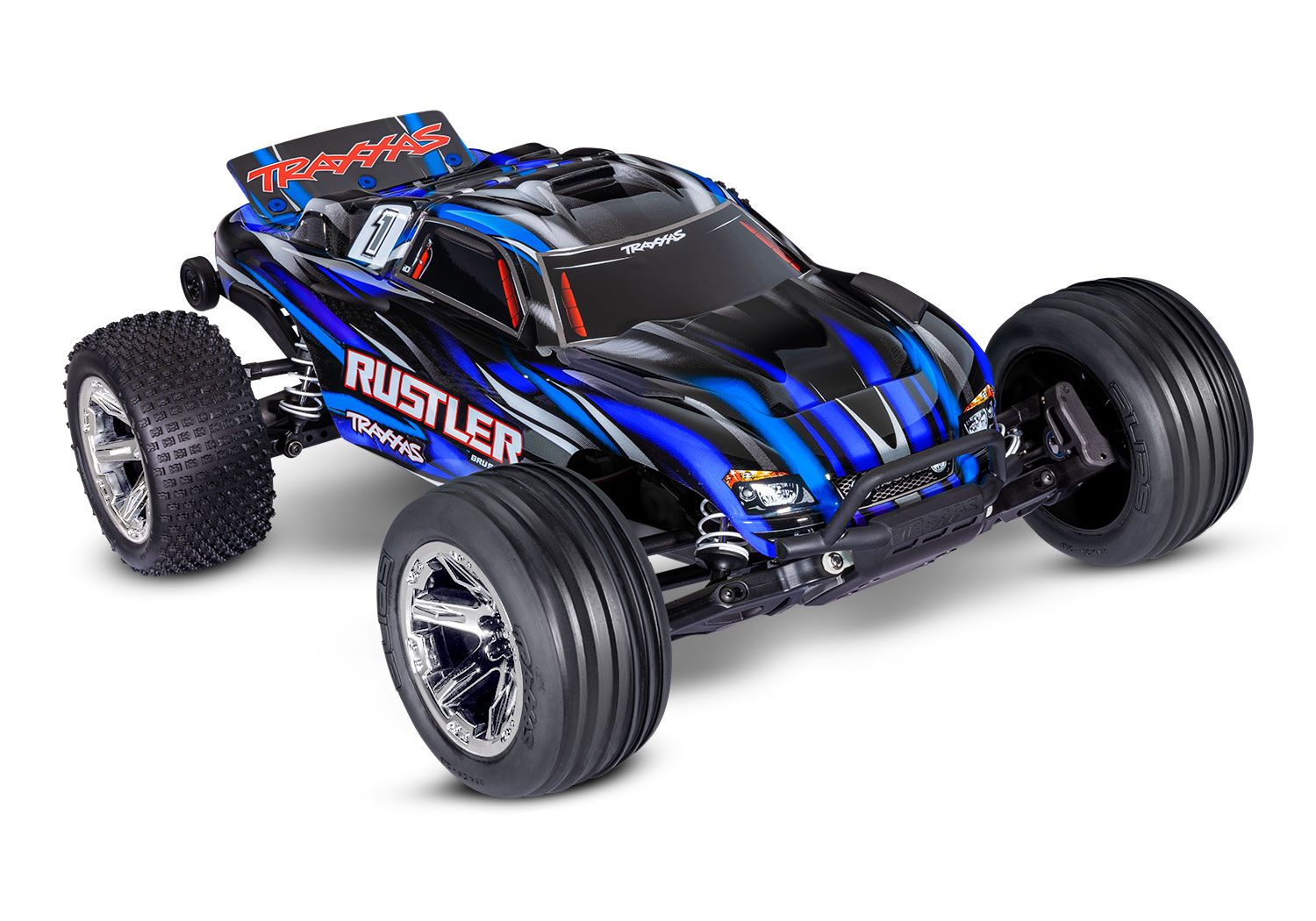 Traxxas Rustler 2WD BL-2s HD - - Traxxas