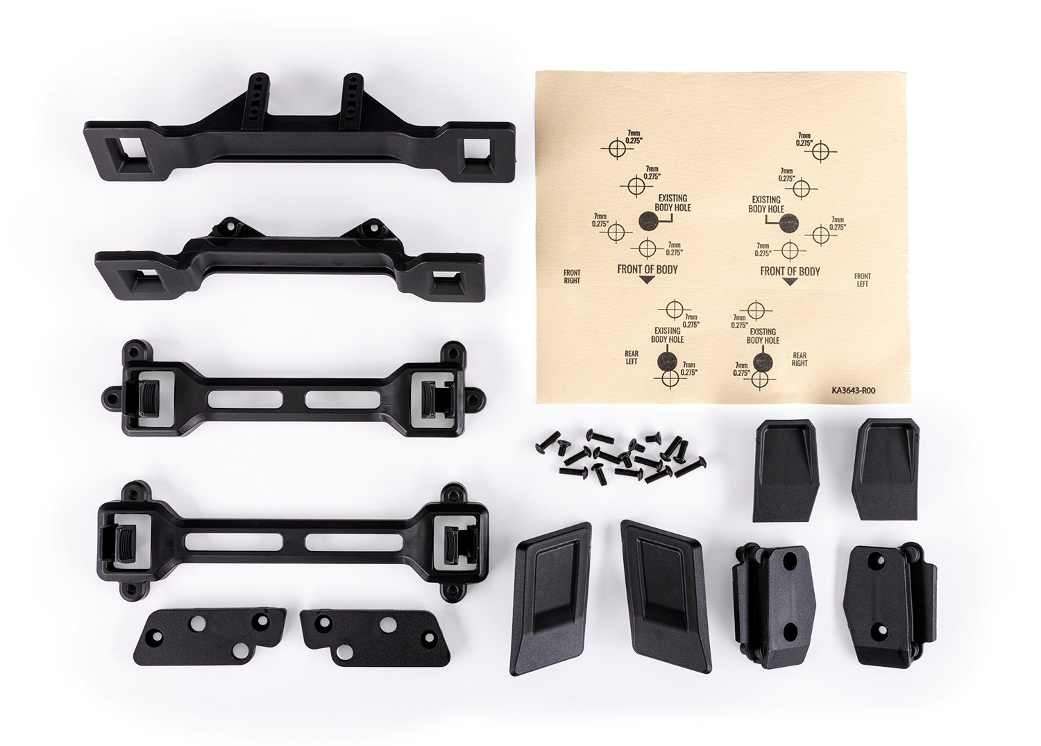 Traxxas Slash 2WD Clipless Body Conversion Kit - - Traxxas