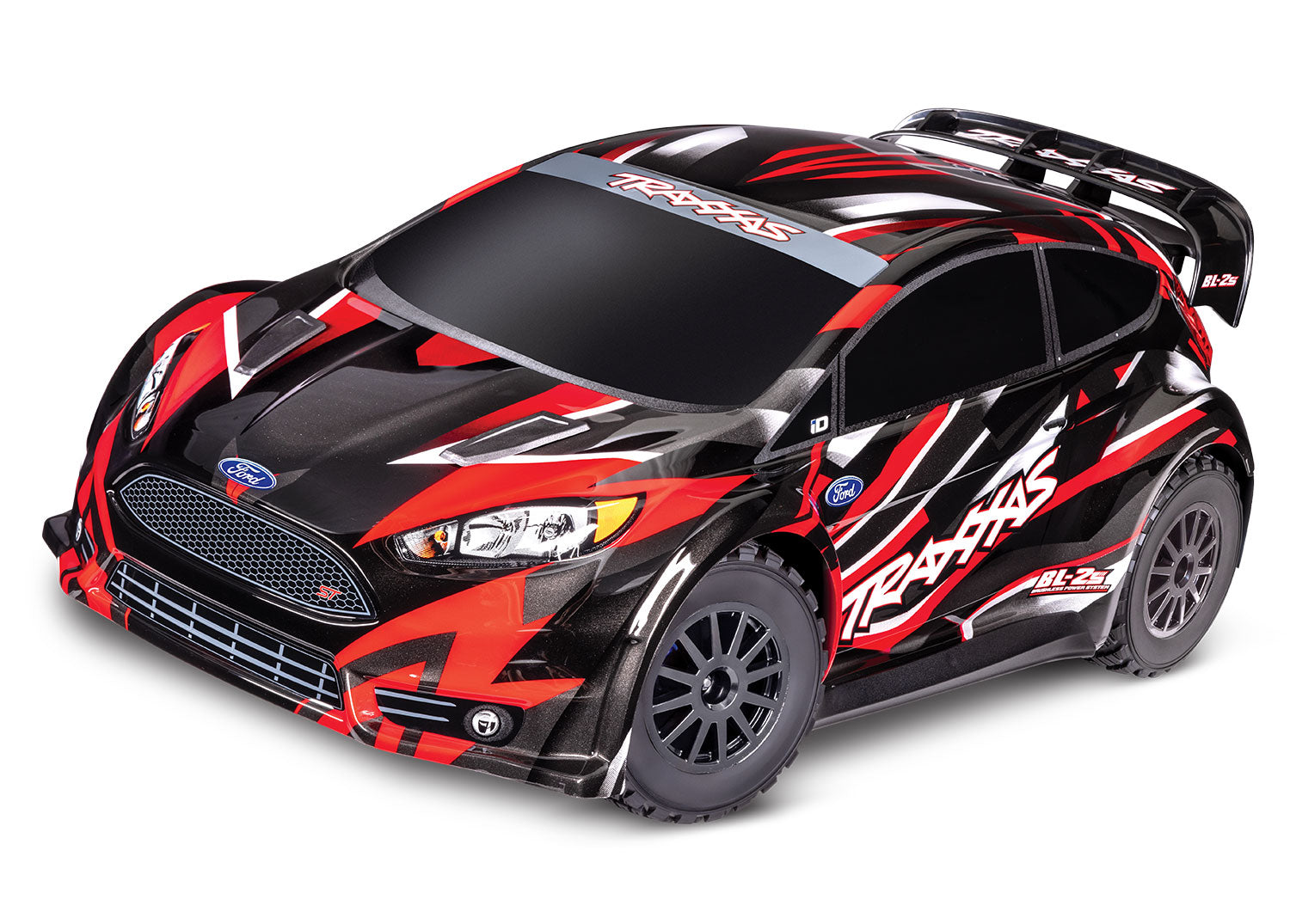Traxxas Ford® Fiesta® ST Rally Brushless: 1/10 Scale Electric Rally Racer with TQ™ 2.4GHz radio system - - Traxxas