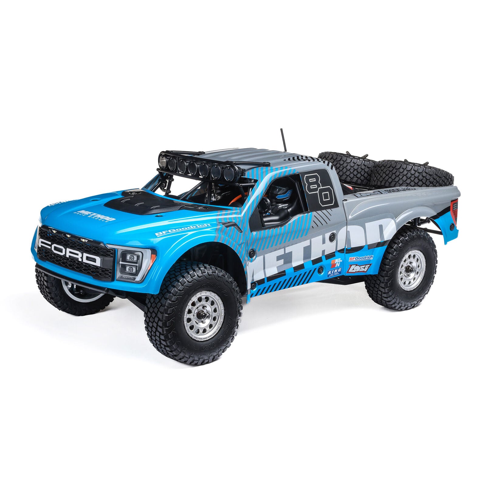 Losi Baja Rey 2.0 1/10 RTR 4WD Brushless Desert Truck w/2.4GHz Radio, AVC & SMART - - Horizon Hobbies, Inc.