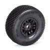 Pro-Line King-Pin F/R Tires Mounted 12mm Hex Black Split Six (4) for ARRMA MOJAVE GROM - - Horizon Hobbies, Inc.