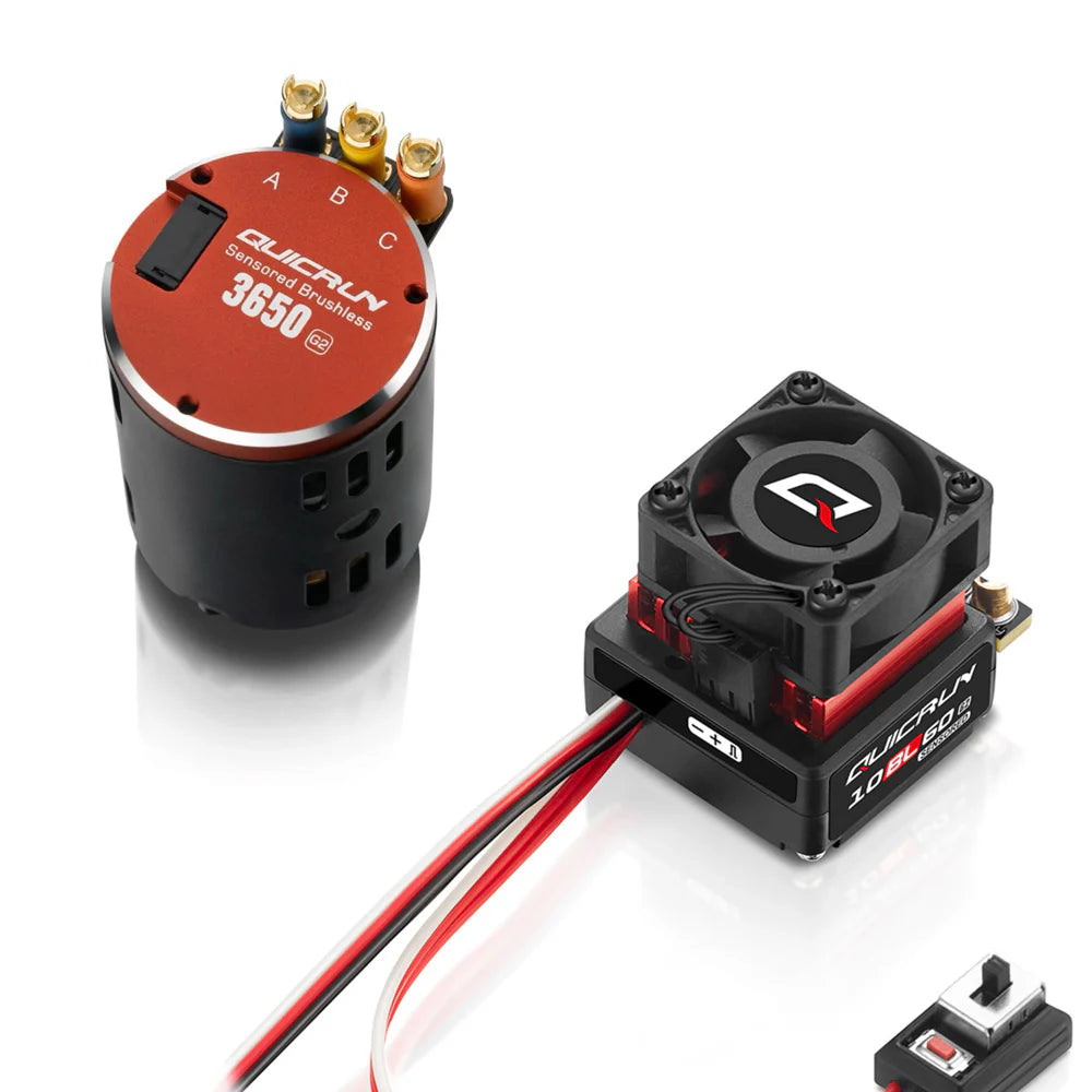 Hobbywing QUICRUN 10BL60 SENSORED G2 COMBO - - HobbyWing North America