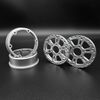 Reefs RC BLADE 1.9" Aluminum Beadlock Wheels w/Reef Hubs & Rings (Silver) (2) - - Horizon Hobbies, Inc.