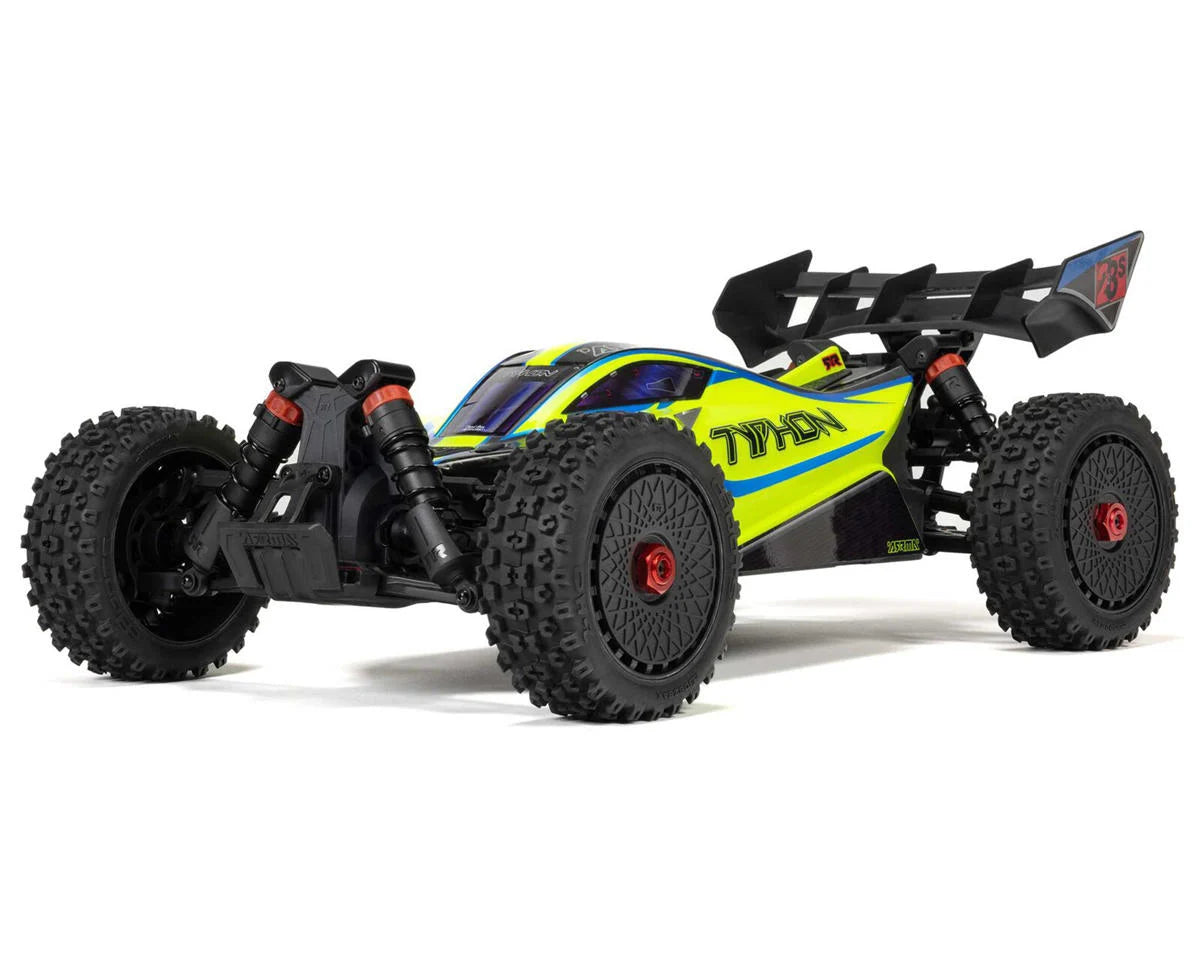 Arrma Typhon 223S 1/8 BLX Brushless RTR 4WD Buggy w/SLT3 2.4GHz Radio & DSC - - Horizon Hobbies, Inc.