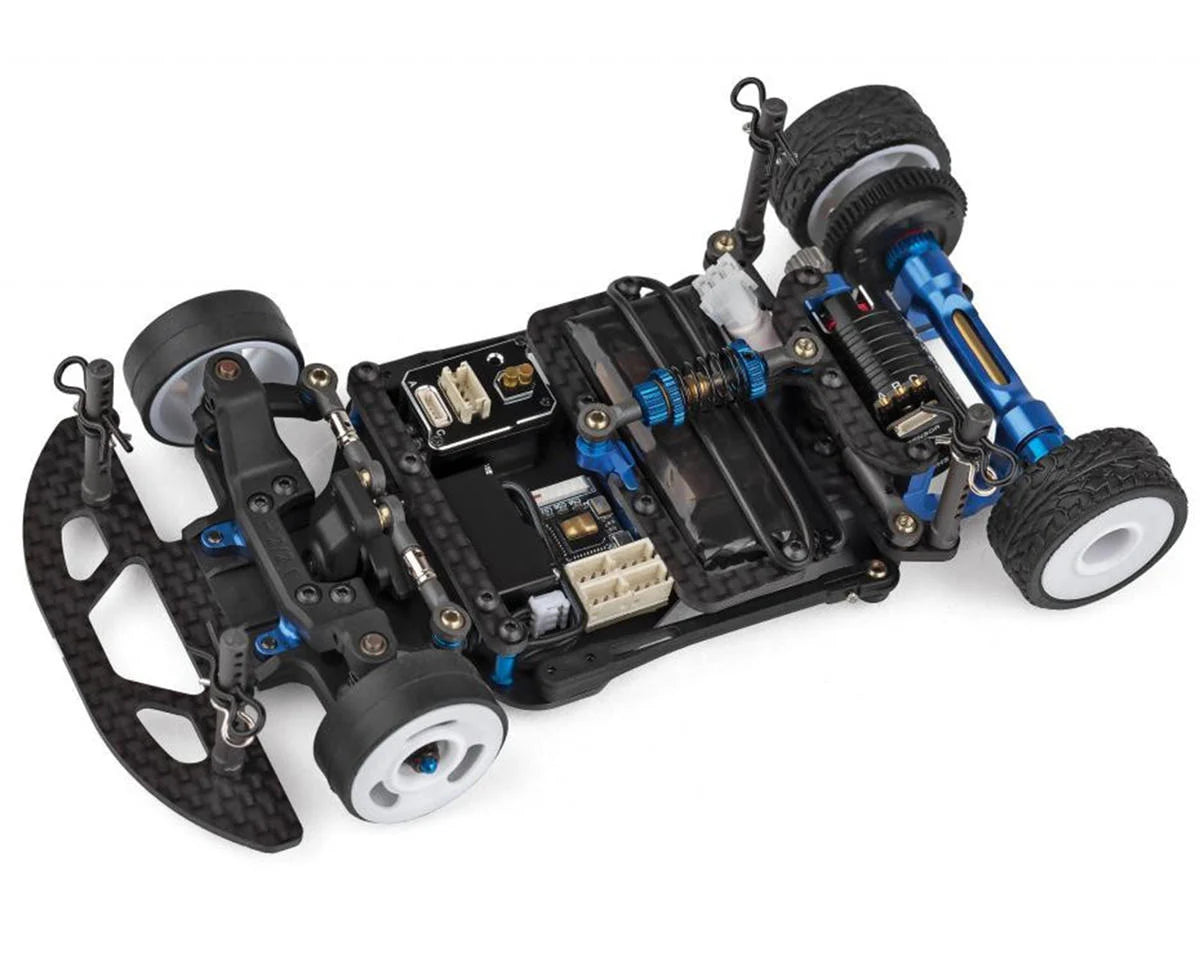 Team Associated RC28R 1/28 2WD Electric On-Road Competition Team Kit w/Mako X Body, Wheels & Tires (Clear)