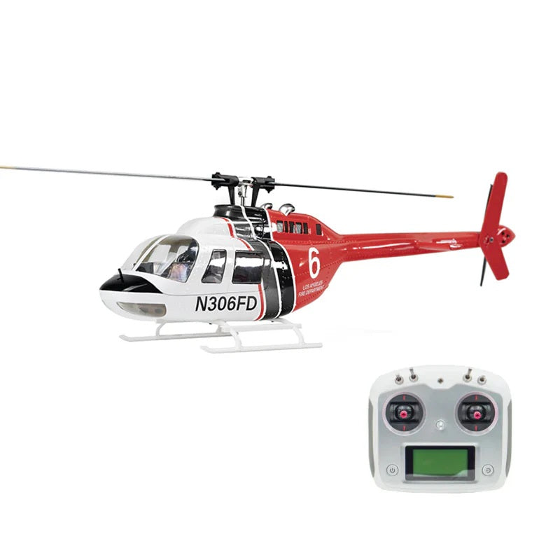 FlyWing BELL-206 Scale Helicopter RTF - - Fly Wing