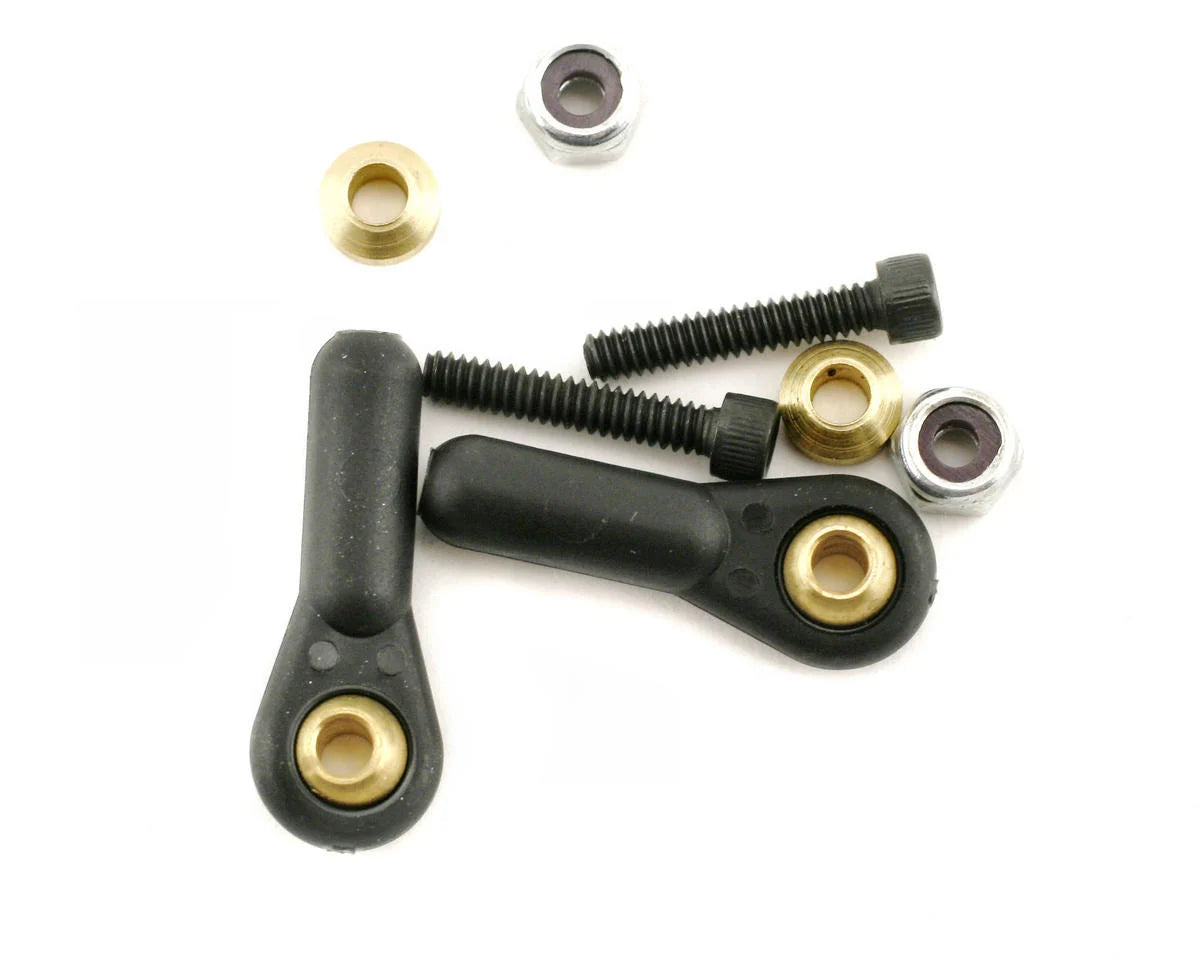DuBro 4-40 Heavy Duty Ball Link (Black) (2) - - AMain Distributing