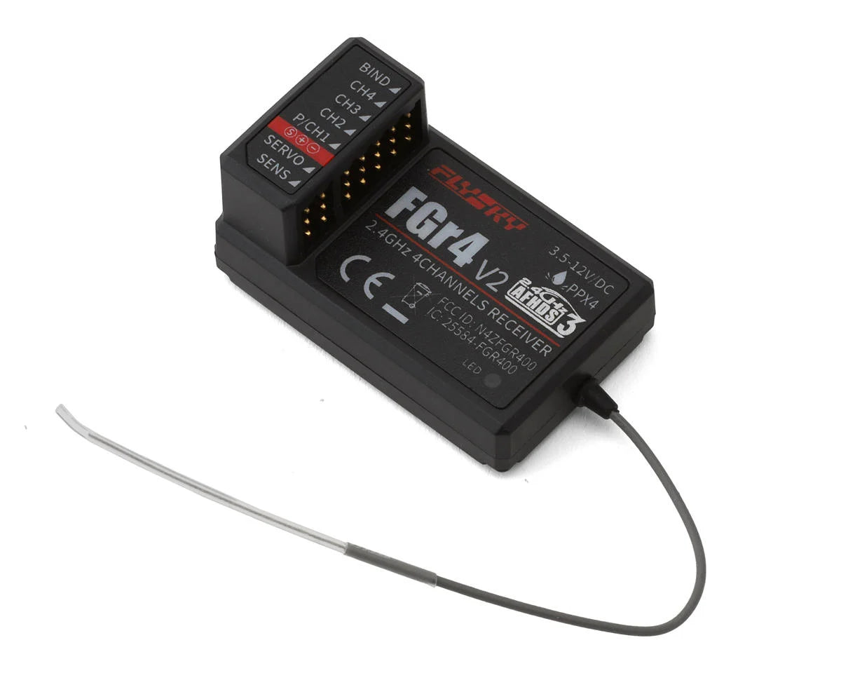 Flysky FGr4 4-Channel AFHDS3 2.4GHz Receiver (Noble NB4) - - AMain Distributing