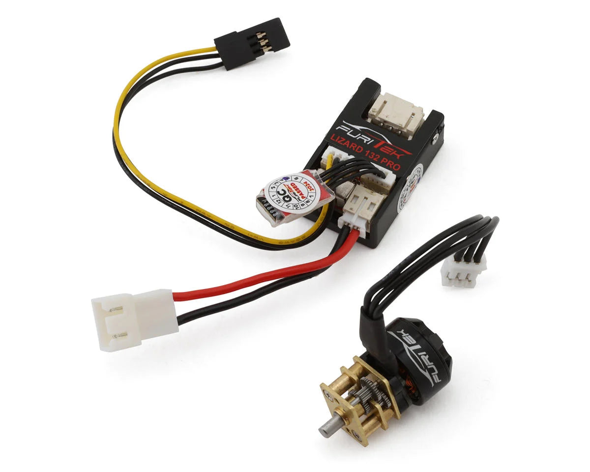 Furitek 1/32 Orlandoo Hunter Stinger 132 Brushless System w/ Lizard 132 30A/50A ESC & ANT Outrunner Transmission/Motor - - AMain Distributing