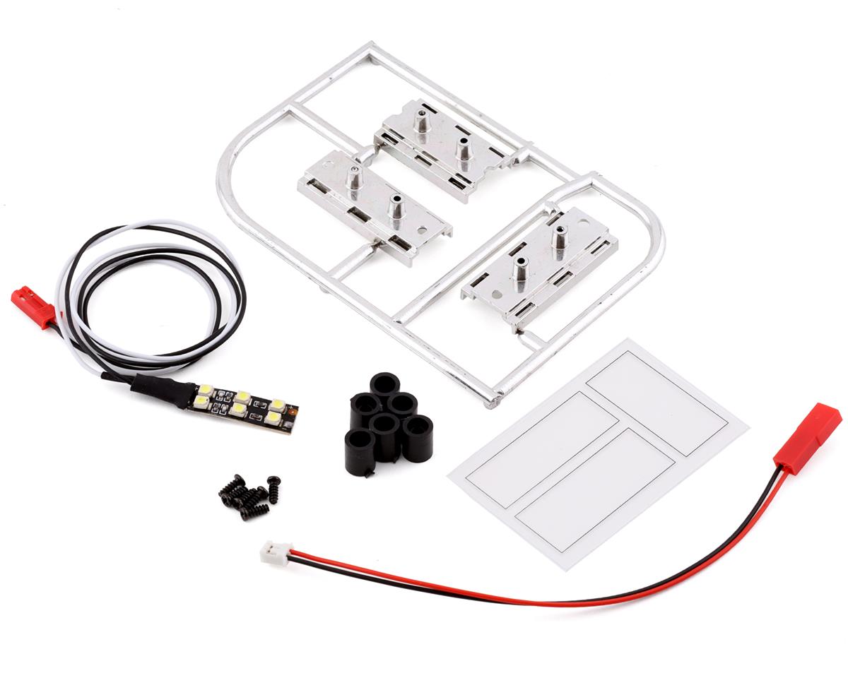 Killerbody 1/10 Touring Car License Plate Kit w/LED - - AMain Distributing