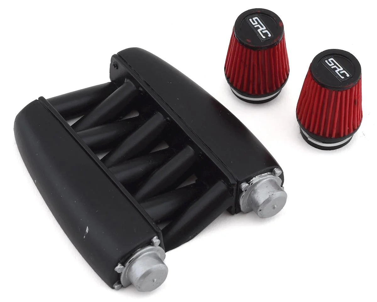 Sideways RC Scale Drift Dual V8 Intake - stpatty - AMain Distributing