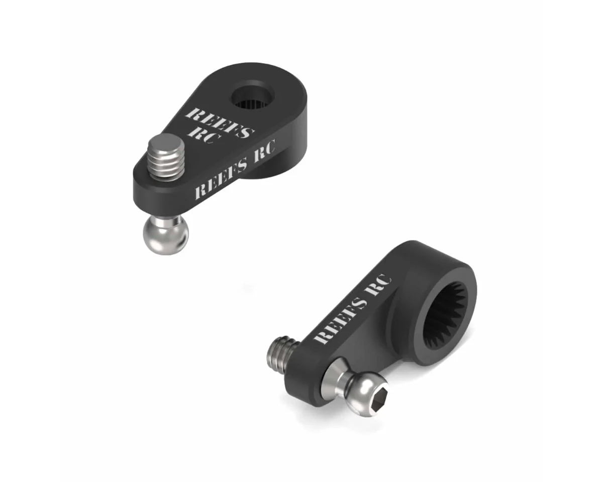 Reefs RC SX30 Aluminum Servo Arm & Ball Stud (SCX30) - - AMain Distributing