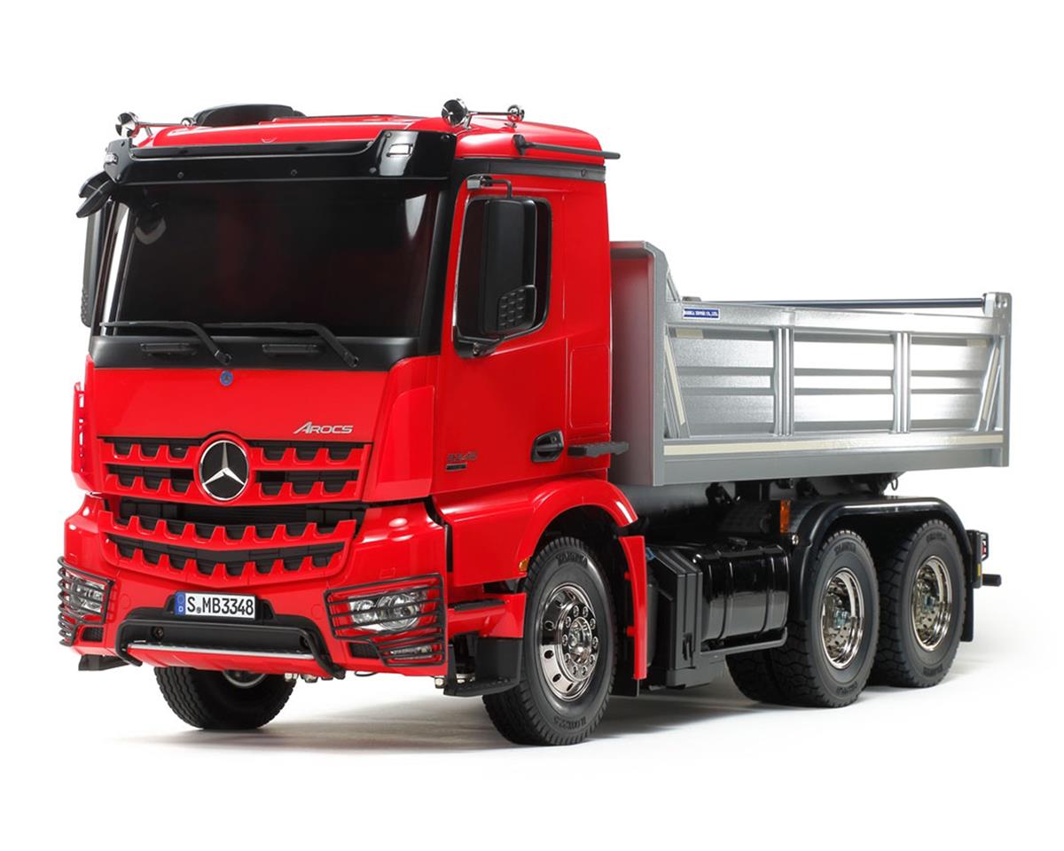 Tamiya 1/14 Mercedes-Benz Arocs 3348 6x4 Tipper Truck - - AMain Distributing