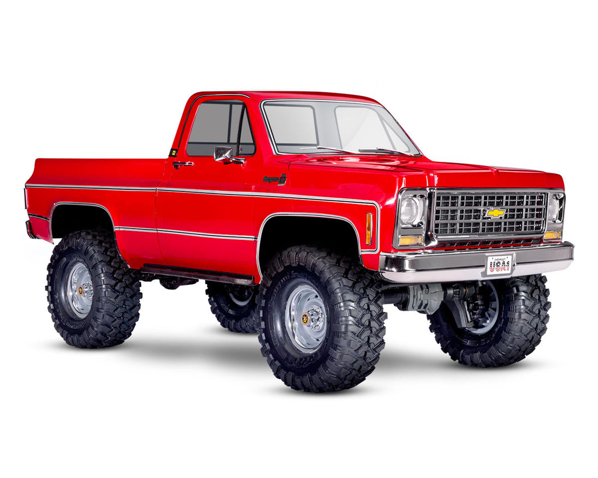 Traxxas TRX-4® 1/10 4WD RTR Scale & Trail® Rock Crawler w/1979 Chevrolet® K10 Truck Body w/XL-5™ HV ESC & TQ™ 2.4GHz Radio - - Traxxas