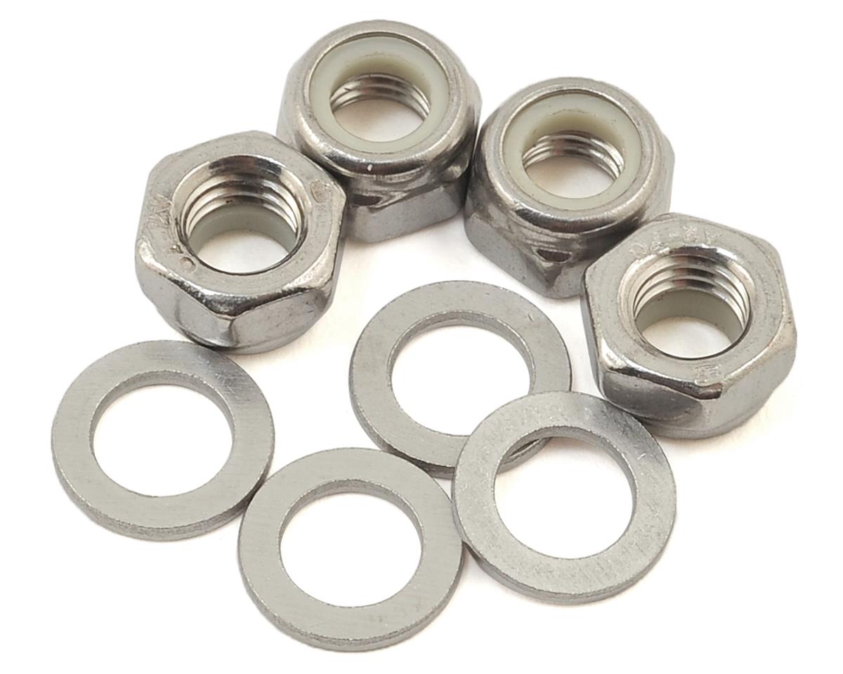 Vanquish Products VXD Universal 5mm Nylon Locking Wheel Nuts (4) - - VanquishProducts