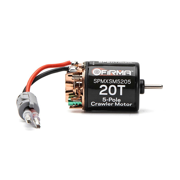 Spektrum RC Firma 5-Pole 540 Crawling Motor (20T) - Remote Control Toys - Horizon Hobbies, Inc.