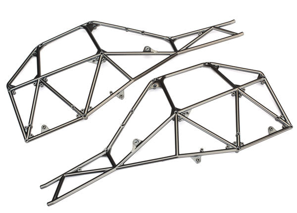 Traxxas Unlimited Desert Racer Tube Chassis Side Sections (Satin Black) - - Traxxas