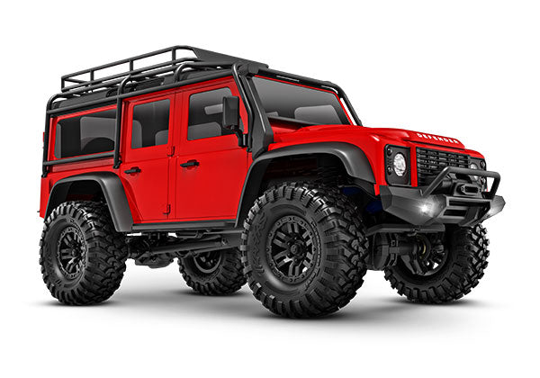 TRAXXAS TRX-4M™ Scale and Trail® Crawler with Land Rover® Defender® Body: 1/18-Scale 4WD Electric Truck with TQ 2.4GHz Radio System - - Traxxas