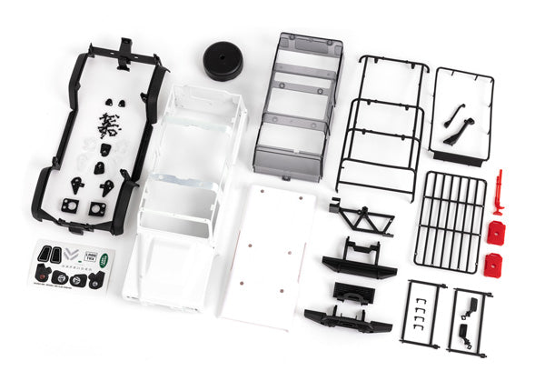 Traxxas TRX-4M Complete Land Rover Defender Body - - Traxxas