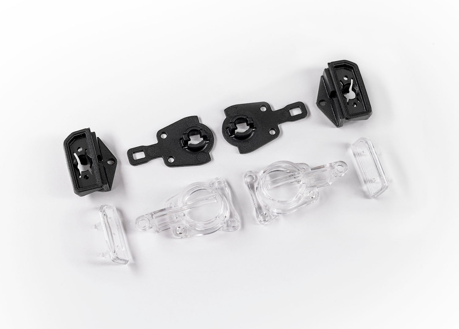 TRAXXAS TRX4M LED lenses, body, front & rear (complete set) (fits #9711 body) - - Traxxas