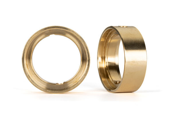 TRAXXAS Wheel weights, brass (31 grams each) (2) (requires #9781 series wheels) - - Traxxas