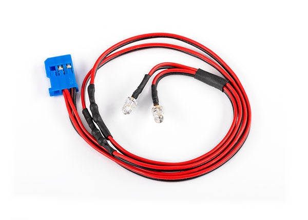 TRAXXAS TRX4M Wire harness, LED lights (front)/ zip ties (2) - - Traxxas