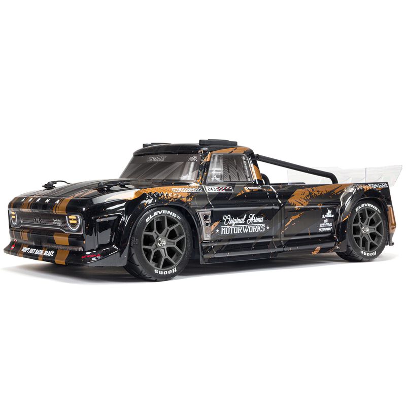 Arrma Infraction V3 3S BLX Brushless 1/8 RTR Electric 4WD Street Bash Truck w/DX3 2.4GHz Radio, Smart ESC & AVC - - Horizon Hobbies, Inc.