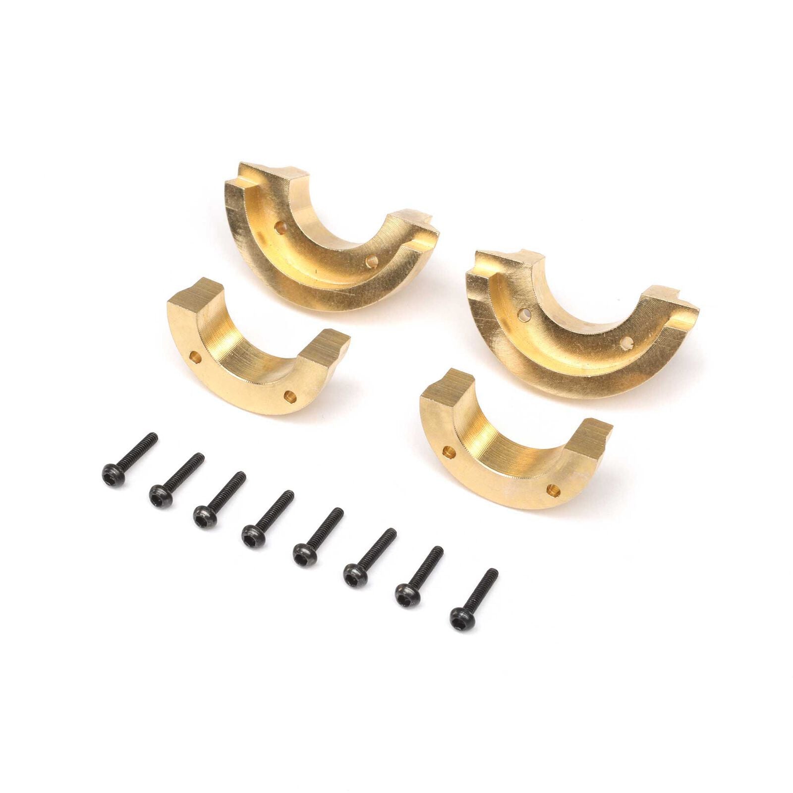 AXIAL Knuckle Weights, Brass (4): SCX24, AX24 - - Horizon Hobbies, Inc.