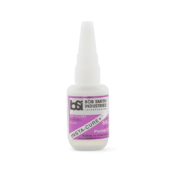 Bob Smith Industries INSTA-CURE+ POCKET Gap-FIlling CA w/Pin in Cap (3/4oz) - Remote Control Toys - Bob Smith Industries