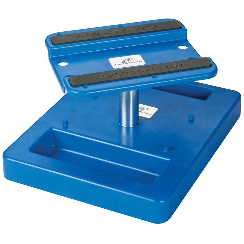 DuraTrax Pit Tech Deluxe Truck Stand (Blue) (Discontinued) - Remote Control Toys - Horizon Hobbies, Inc.