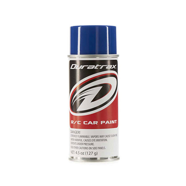 DuraTrax Polycarb Spray, Brilliant Blue, 4.5 oz - Remote Control Toys - Horizon Hobbies, Inc.