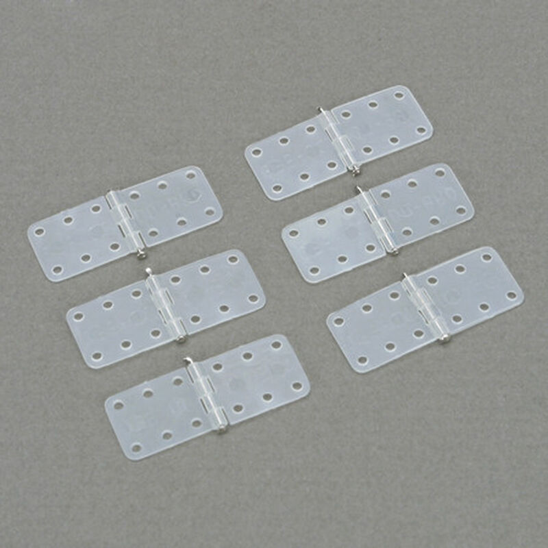 DuBro Hinge, Nylon,Small (6) - Remote Control Toys - Horizon Hobbies, Inc.