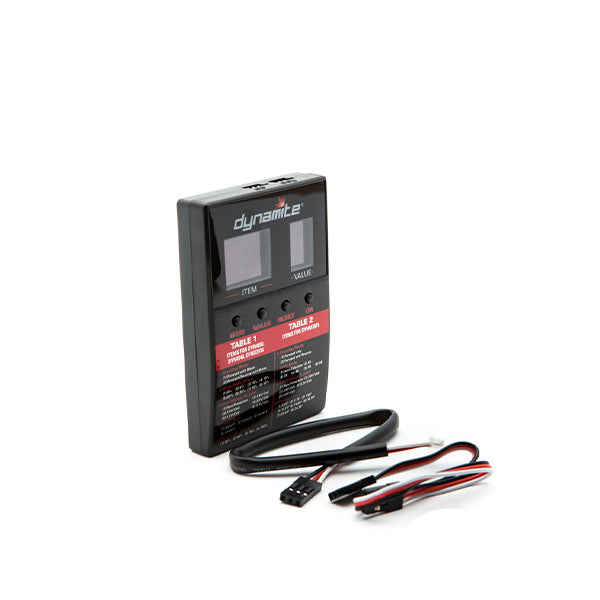 Dynamite LED Program Card - - Horizon Hobbies, Inc.