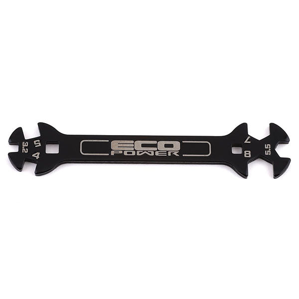 EcoPower Steel Turnbuckle Box Wrench (3.2, 4, 5, 5.5, 7 & 8mm) - Remote Control Toys - AMain Distributing