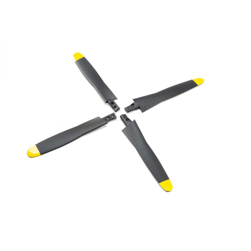 E-flite P-51D Mustang 1.5m Prop Set (4) - - Horizon Hobbies, Inc.