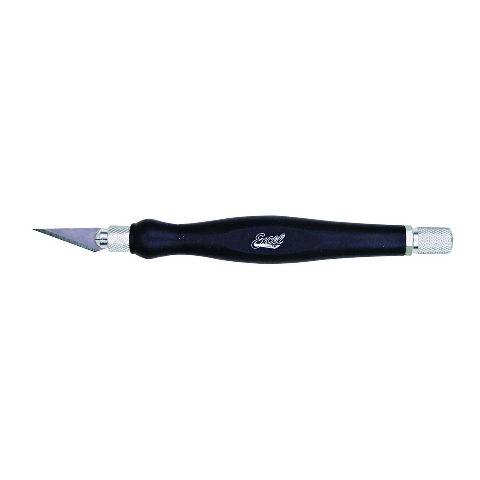 Excel Hobby K26 Fit Grip Knife Rubberized Grip, Black - - Horizon Hobbies, Inc.