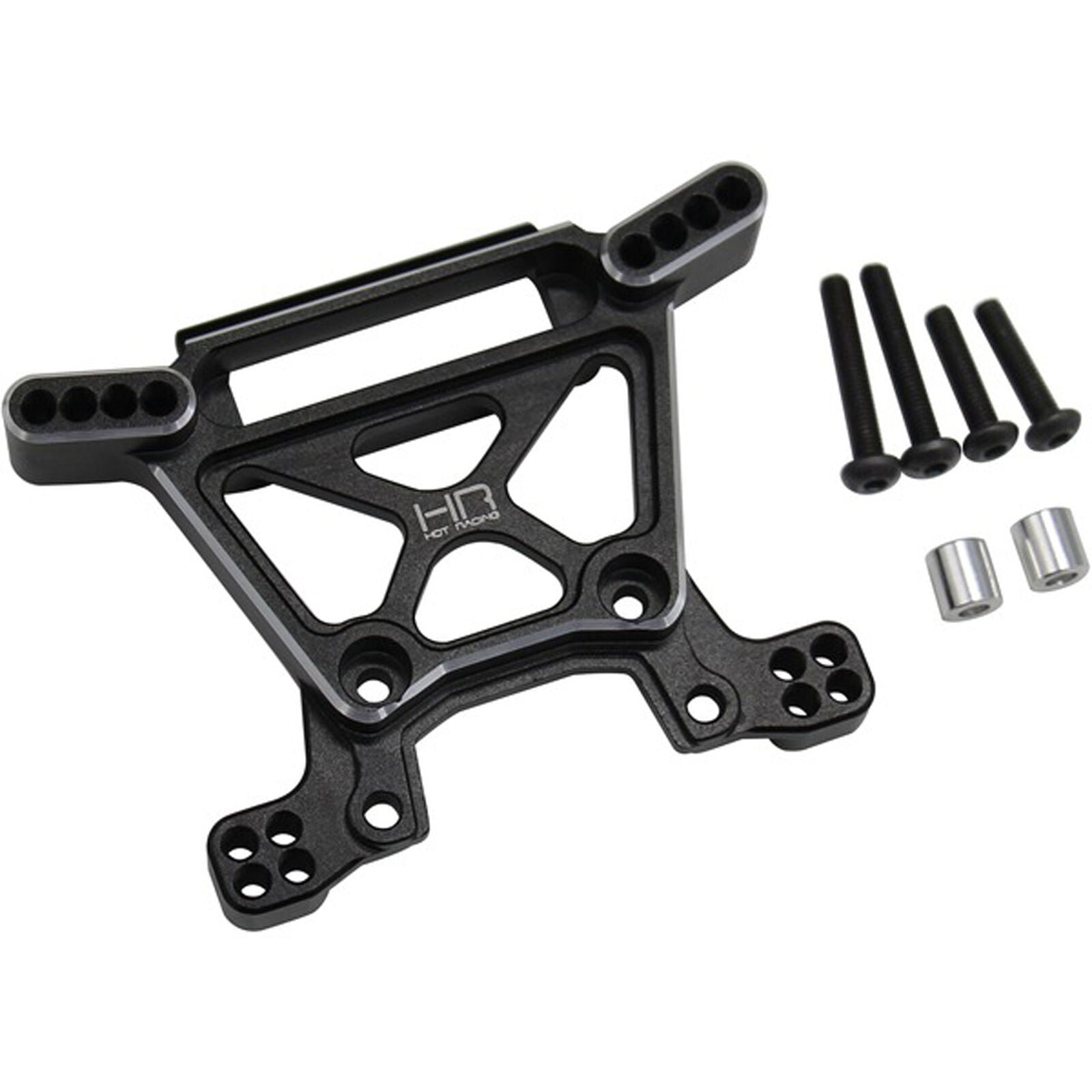 HOT RACING Aluminum Front shock tower: Rustler 4X4 - - Horizon Hobbies, Inc.