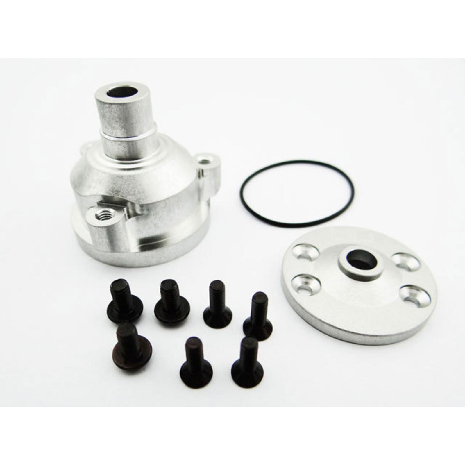 HOT RACING Aluminum Center Differential Case: Stampede, Rally, Telluride - - Horizon Hobbies, Inc.