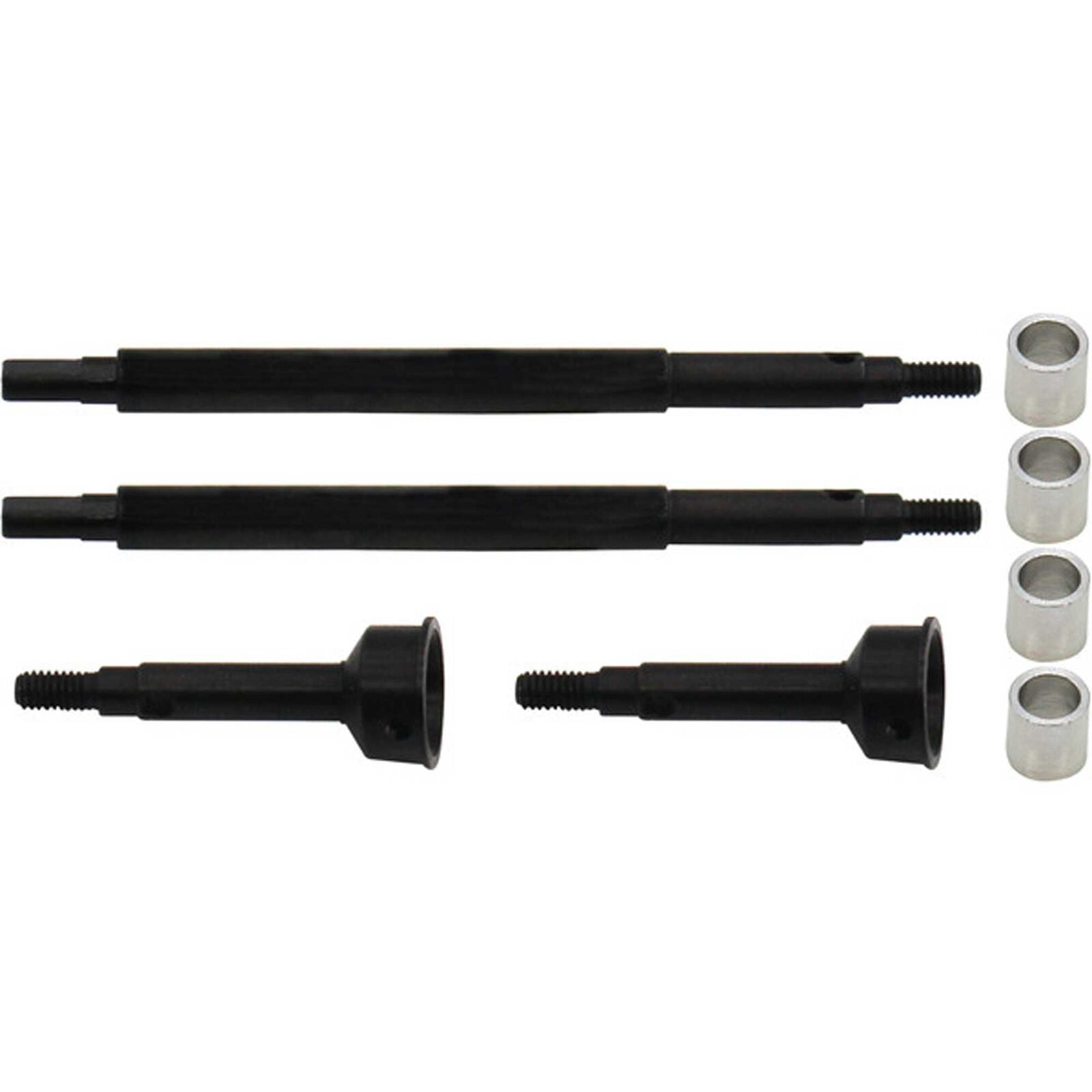 Hot Racing 5mm hardened Steel Drive Stub Axles TRX4-M - - AMain Distributing