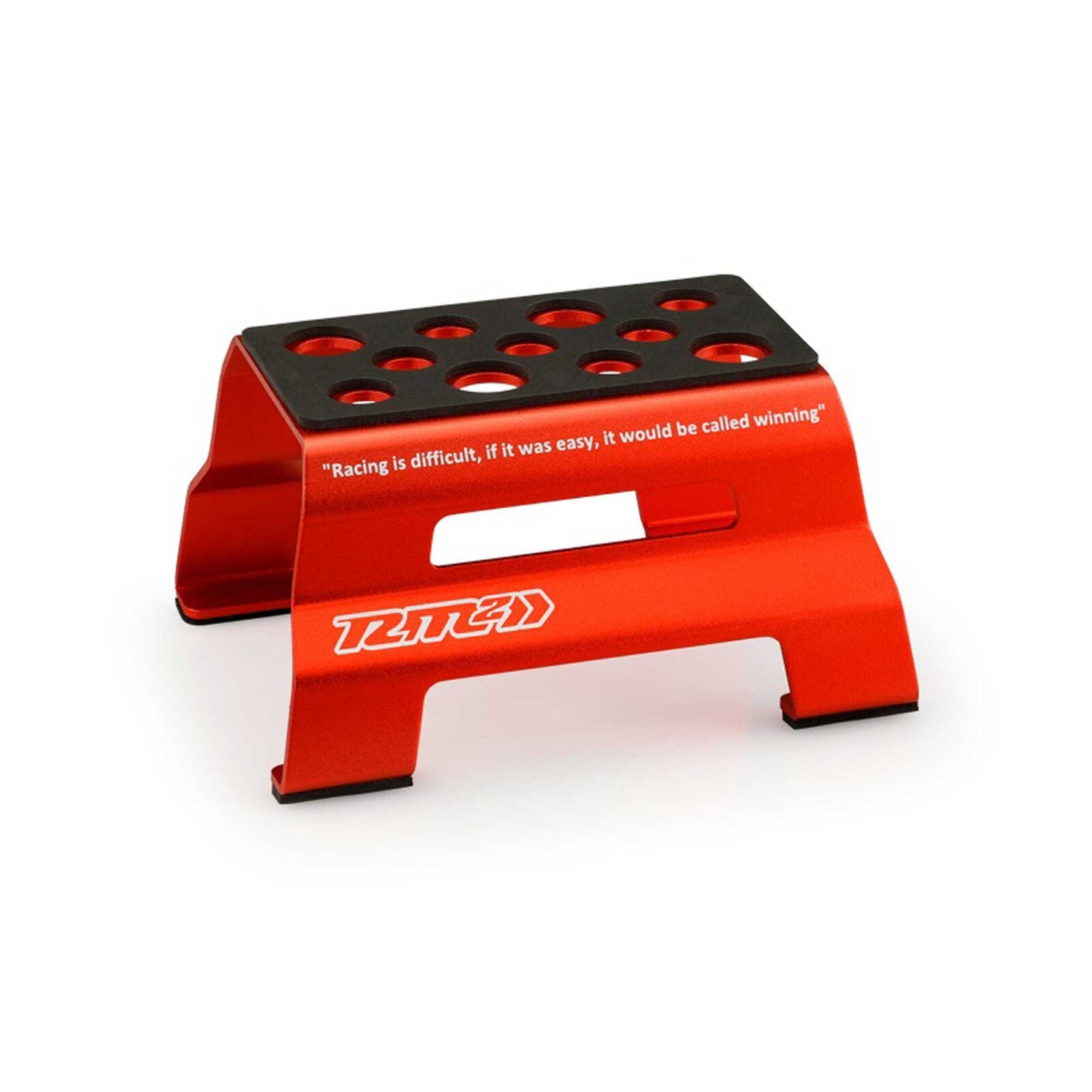 J-Concepts RM2 Metal Car Stand, Red - - Horizon Hobbies, Inc.