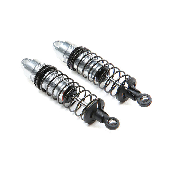 Losi Mini-T 2.0 Aluminum Front Shock Assembly (Silver) (2) - Remote Control Toys - Horizon Hobbies, Inc.