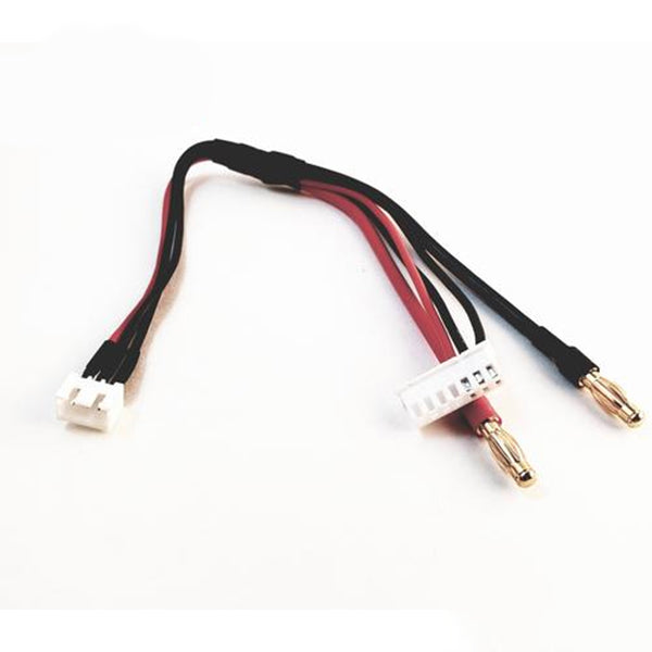 SON RC Receiver/Nitro Servo Battery Charge Cable (2S Balance Harness to 4mm Banana Plugs w/7s Adapter - Remote Control Toys - SONRC