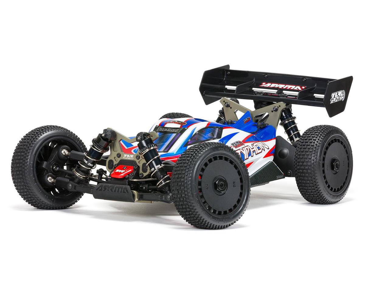 Arrma Typhon 6S "TLR Tuned" 1/8 4WD RTR Buggy (Red/Blue) - - Horizon Hobbies, Inc.