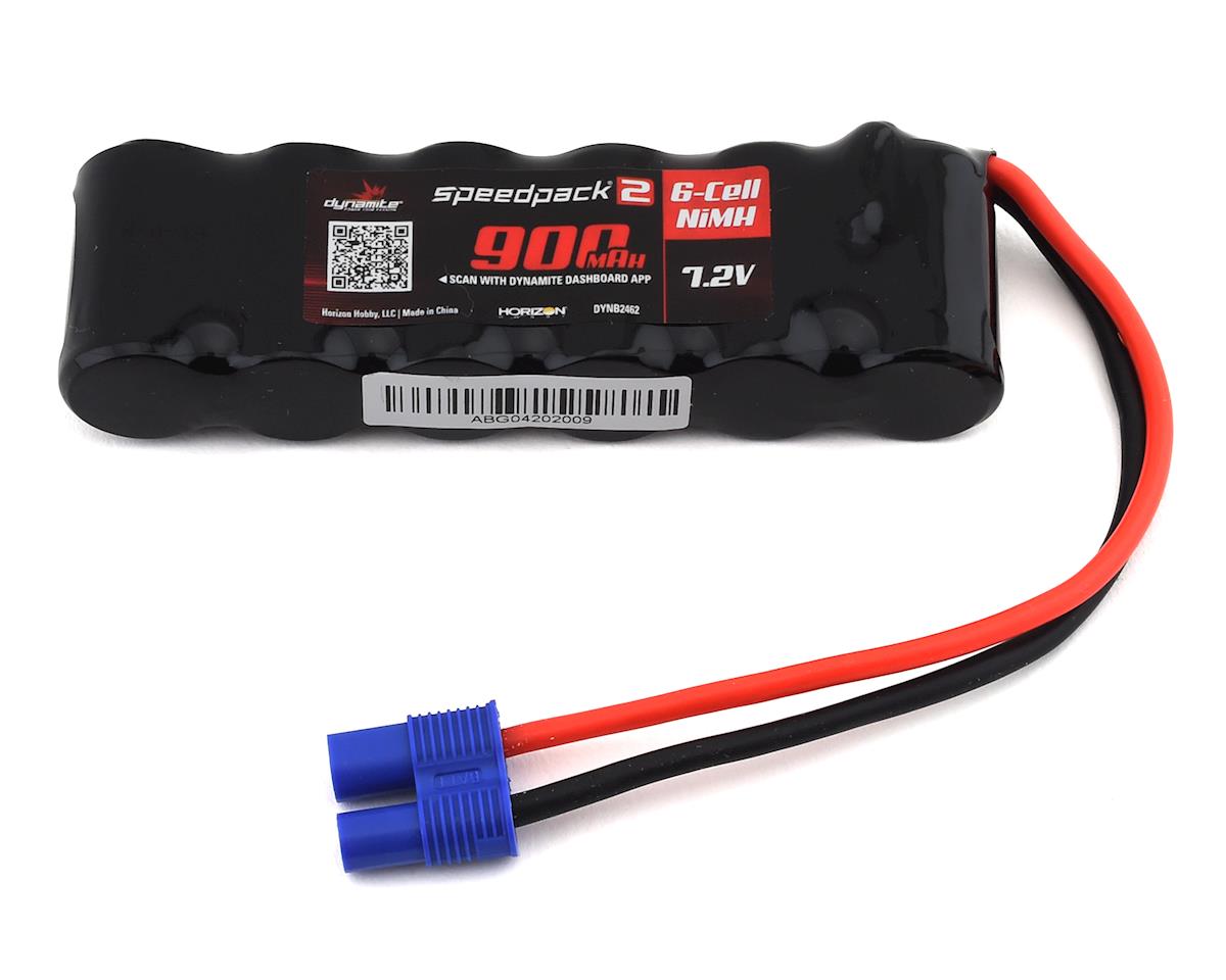 Dynamite Speedpack2 6-Cell NiMH Battery Pack w/EC3 Connector (7.2V/900mAh) - - Horizon Hobbies, Inc.