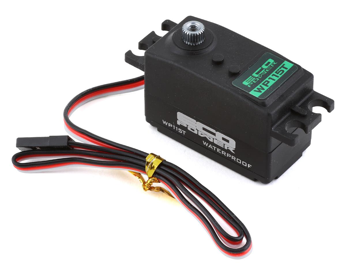 EcoPower WP115T Low Profile High Torque Waterproof Metal Gear Servo - - AMain Distributing