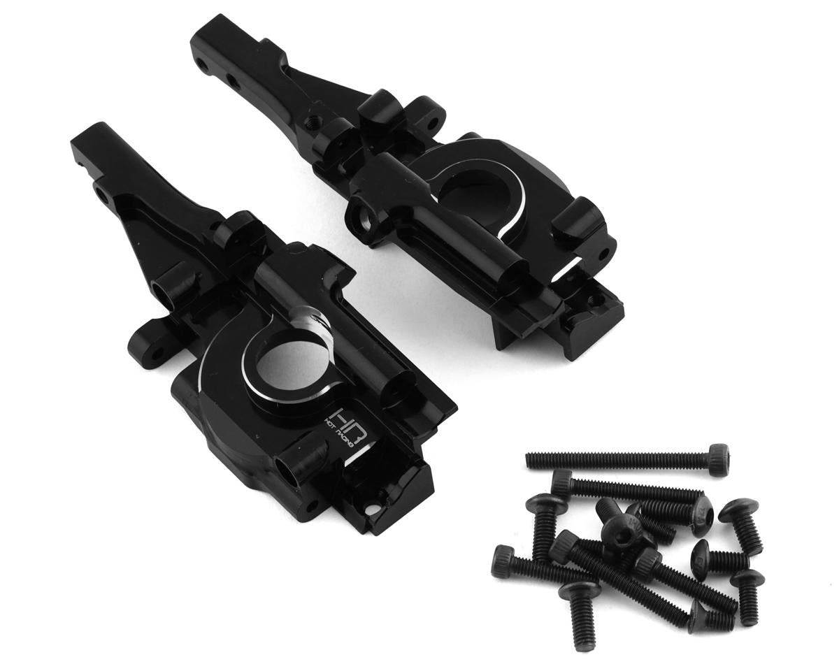 Hot Racing Traxxas 1/16 Revo Aluminum Secure Lock Rear Bulkhead (Black) - - AMain Distributing