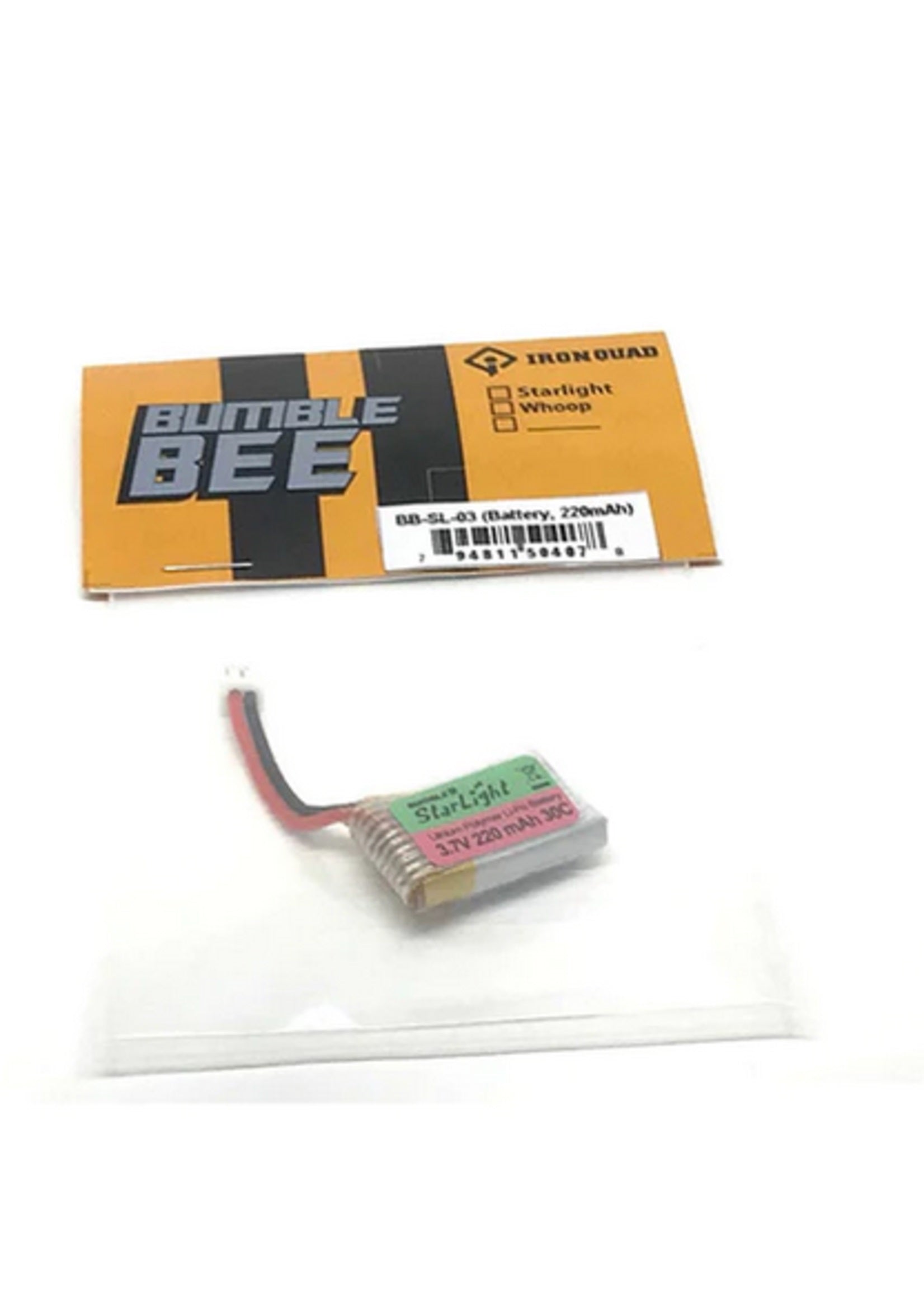 Iron Quad Iron Quad Bumblebee Starlight Battery 220mAh - - IronQuad